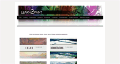 Desktop Screenshot of learn2paint.info